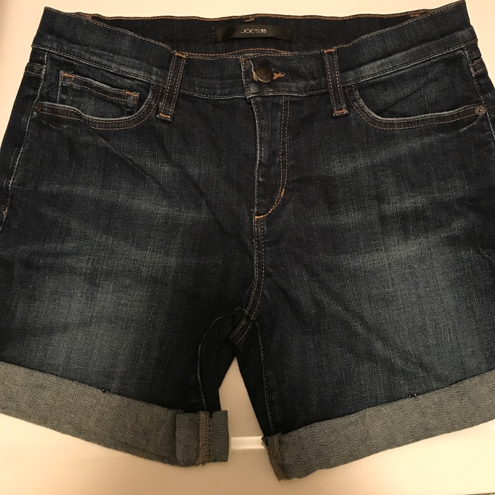 Joe's cuffed denim shorts