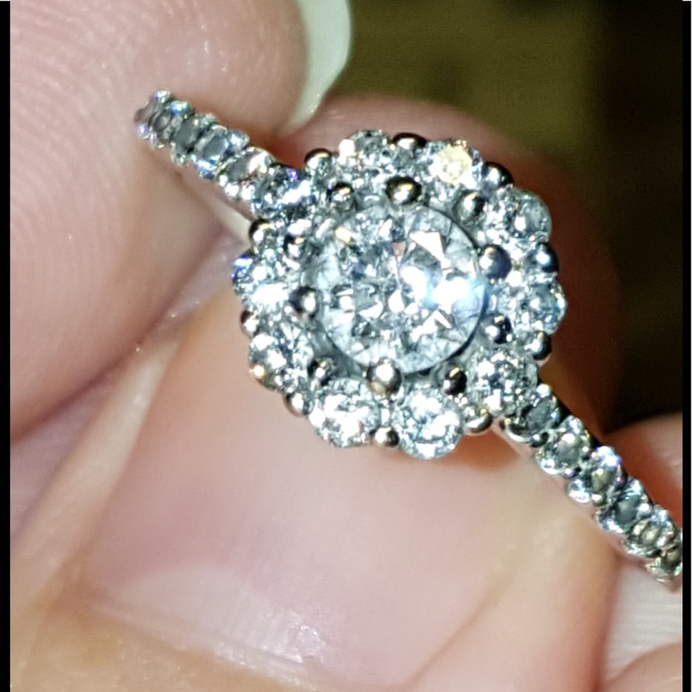 Vera wang diamond ring SOLD
