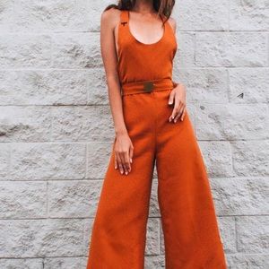 Orange Romper