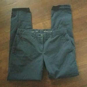 Navy Blue  Khakis  GAP 'Broken-In Straight"