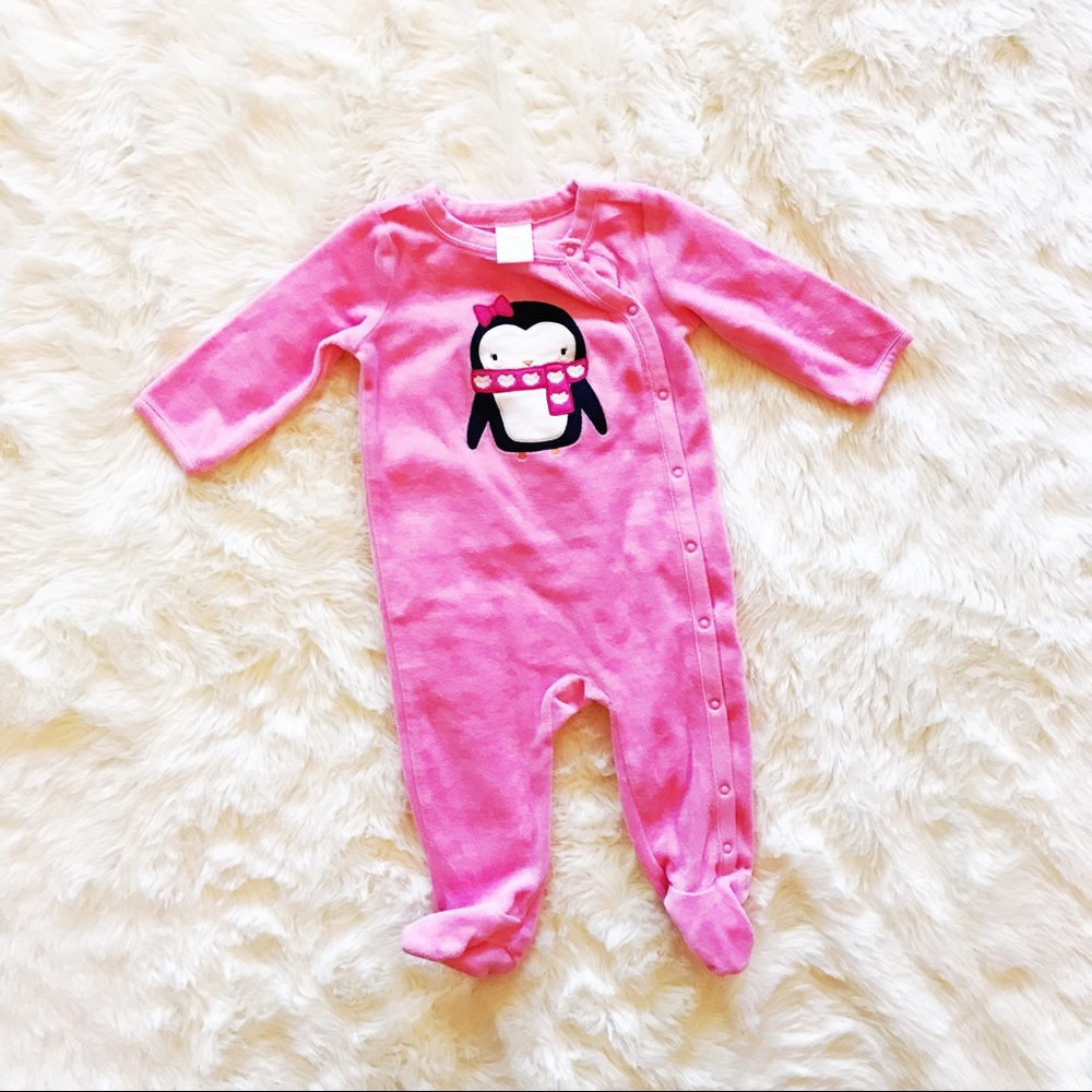 nwot gymb penguin footie