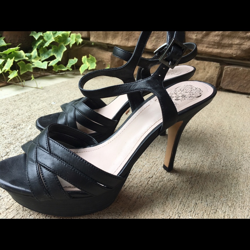 Vince camuto black heels