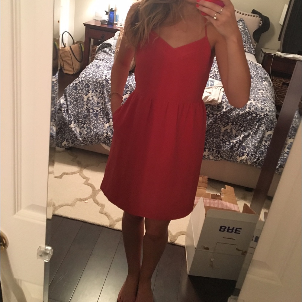 Madewell silk dress