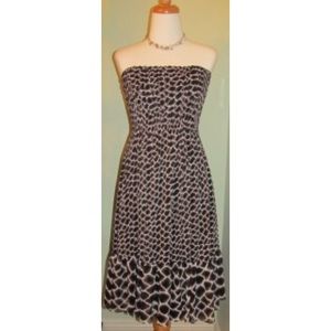 White House Black Market strapless Dress S 0 2