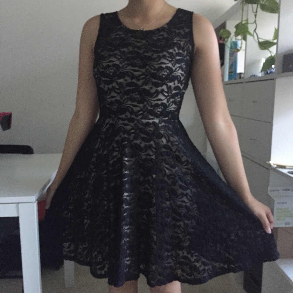 Black Lace Dress