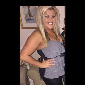 Jessica Simpson Ruffle Tank