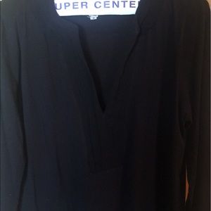 JCrew black blouse medium