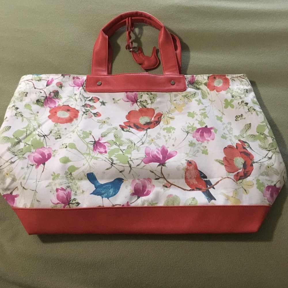 Large canvas tote bag