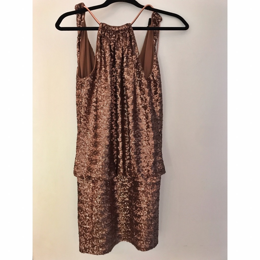 Laundry by Shelli Segal - NEW Rose Gold Dress - NEVER USED!