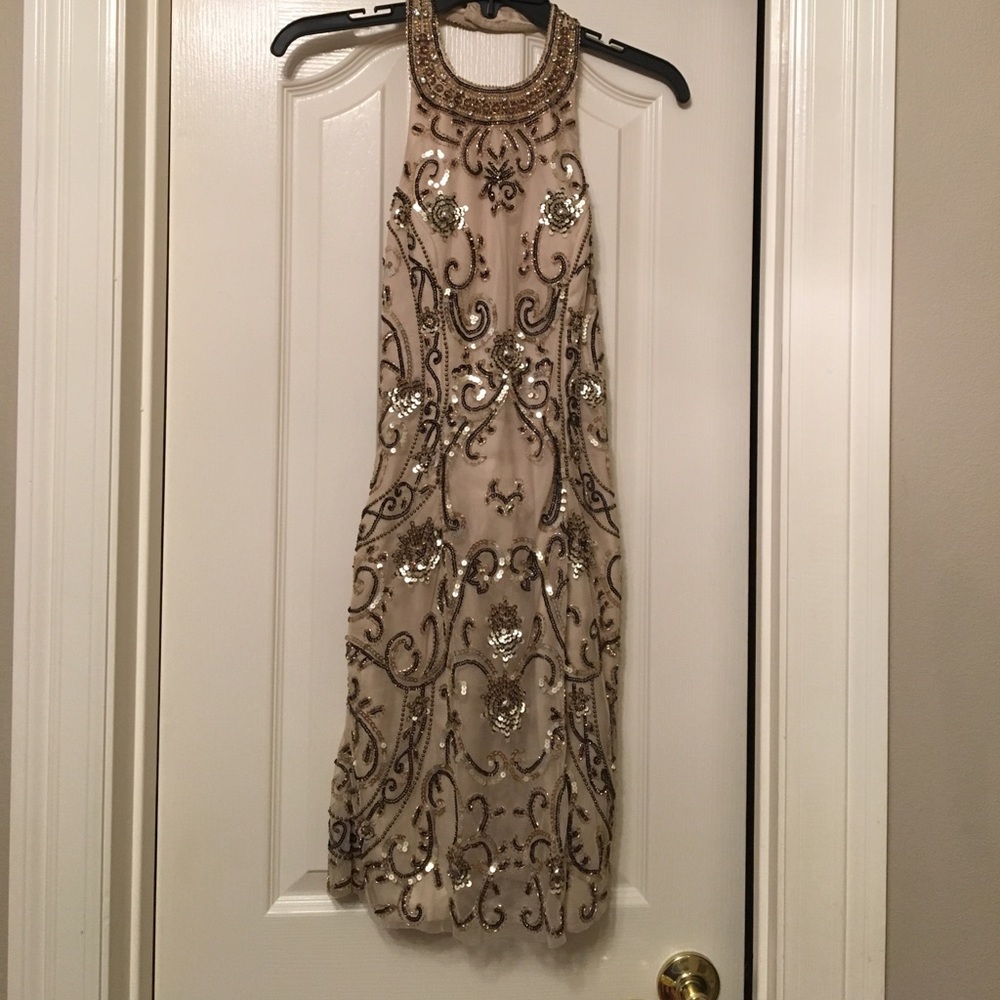 Shall K Beaded Dress Size 4