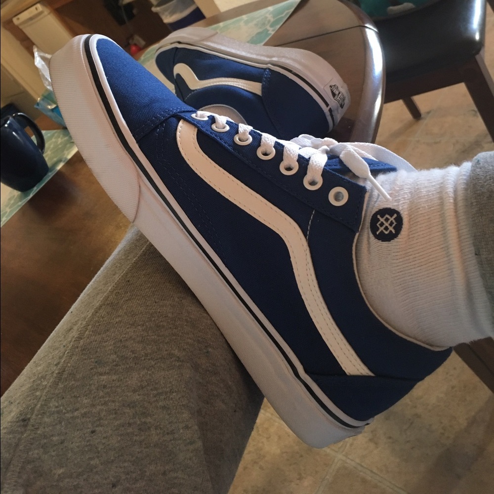 Old School Vans Navy 8.5