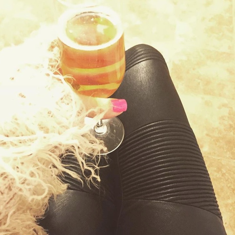 J Brand Skinny Lamb Leather