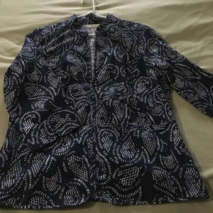 Ladies light cotton blazer