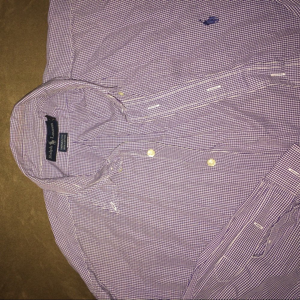 Polo button down dress shirt.