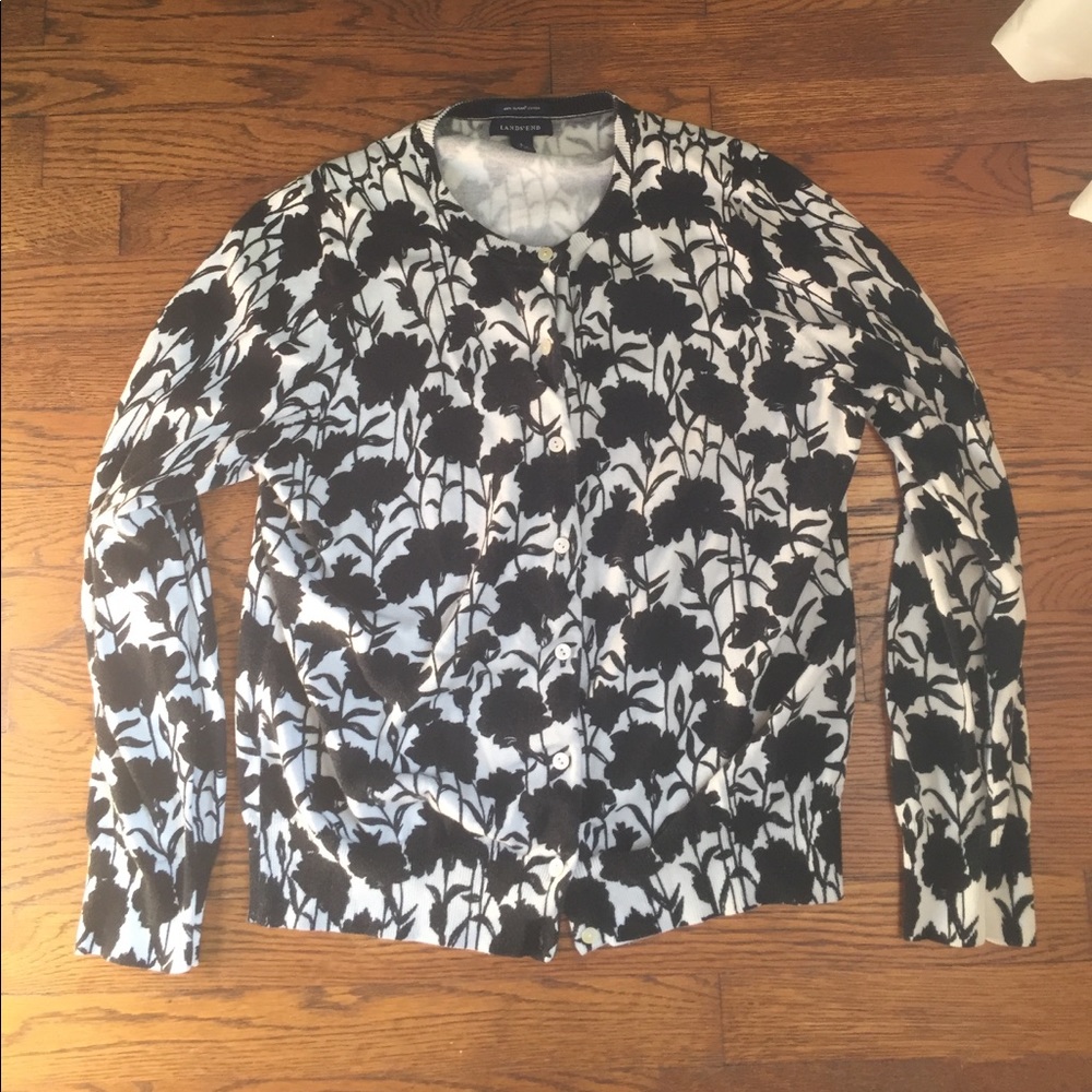 GUC Lands End Cardigan size large (14-16)