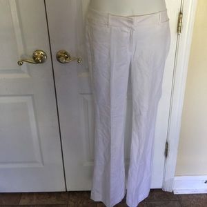 Worthington white curvy fit trouser leg pant 8
