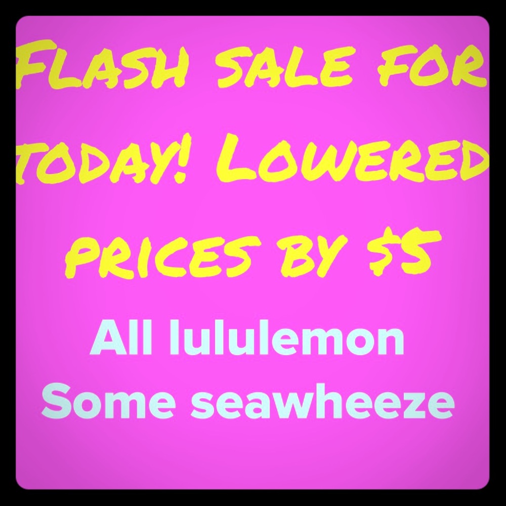 Lululemon items for sale