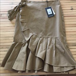 Who what wear skirt in khaki