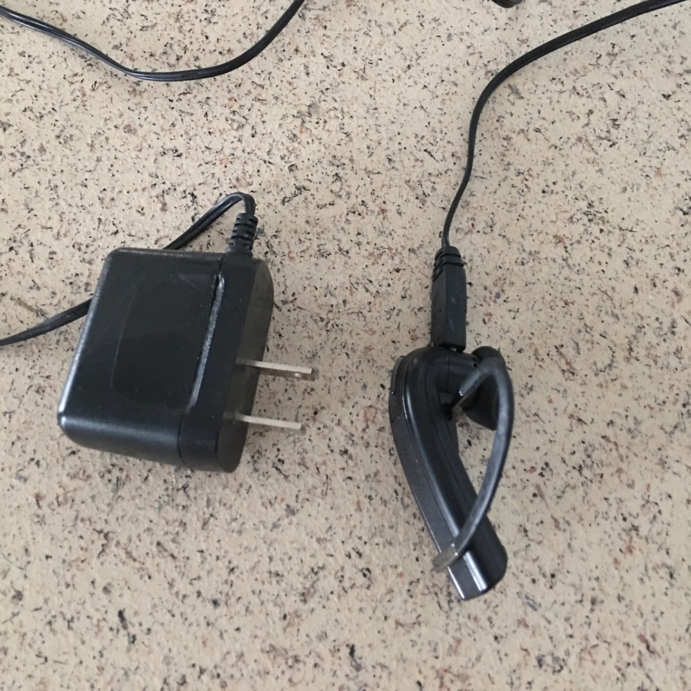 New earphones with charger.