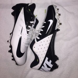 White Nike Football Cleats