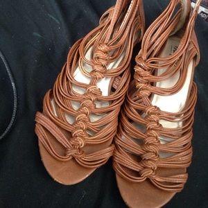 light brown sandals