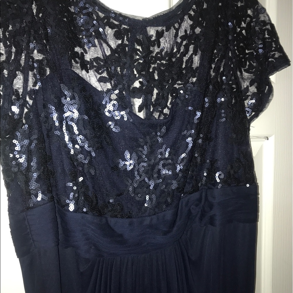 Sapphire Blue evening dress