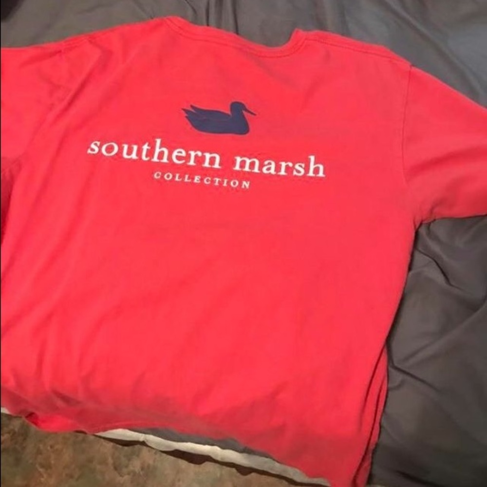 Red southern marsh tee