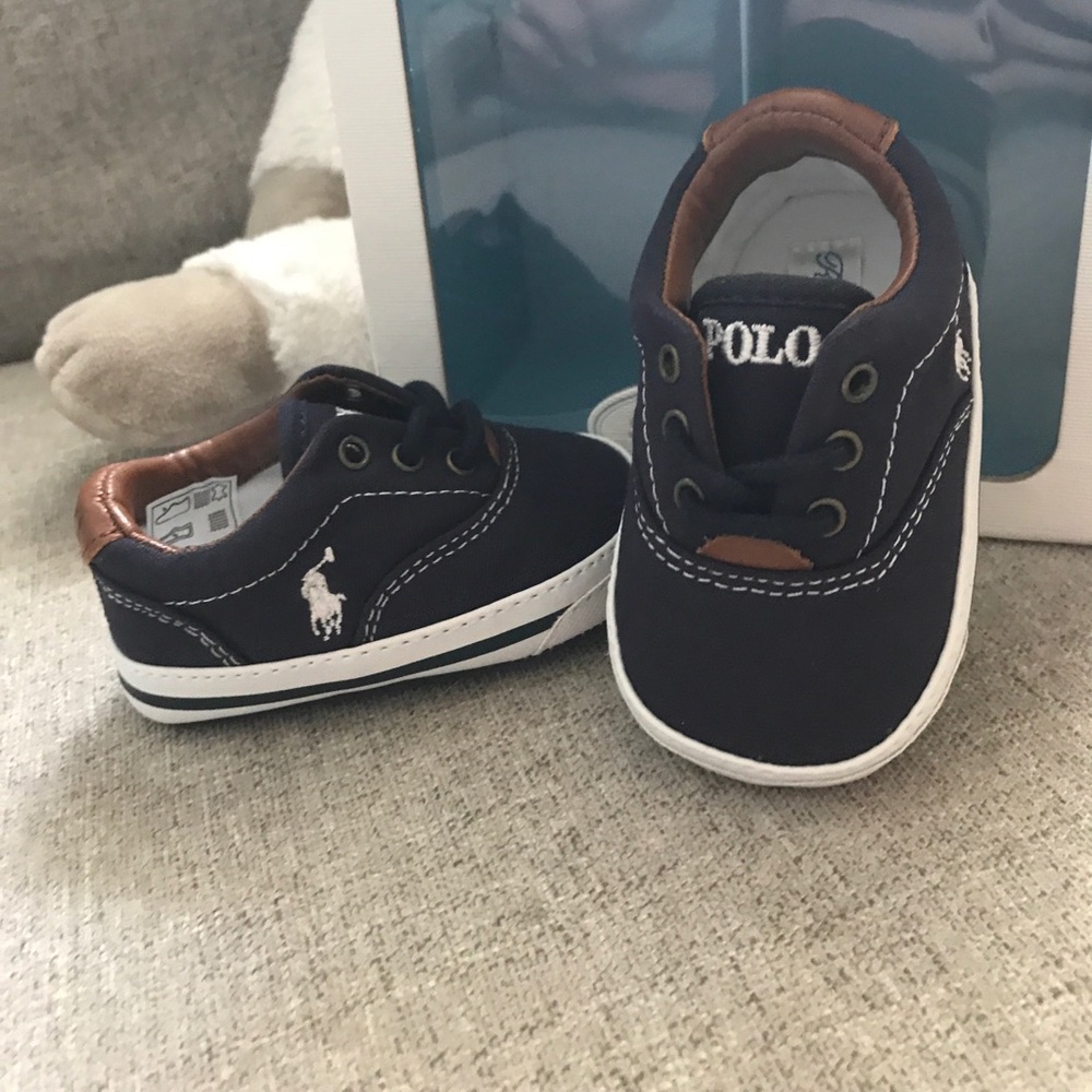 Polo- Ralph Lauren baby shoes. Size 1