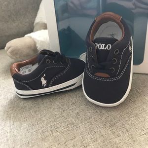 Polo- Ralph Lauren baby shoes. Size 1
