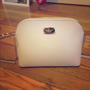 Brand new White micheal kors bombshell crossbody