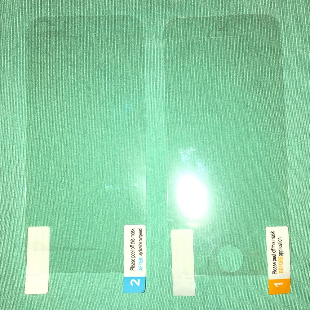 iPhone 6s screen and back protector