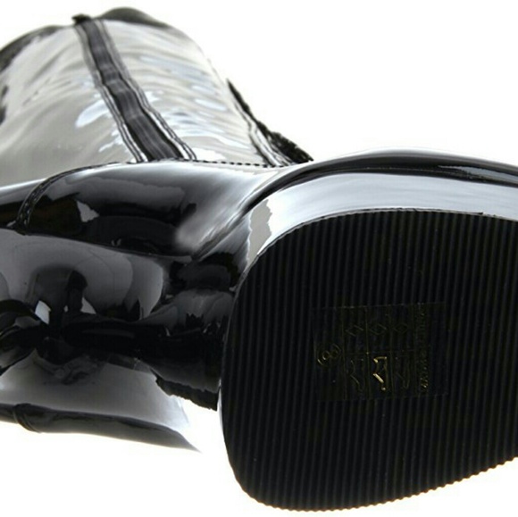 PLEASER 6" patent thigh high boots - Picture 4 of 5