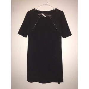 Trina Turk black midi dress