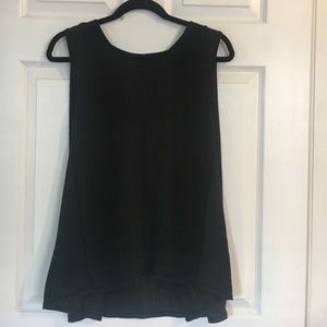 Lululemon Black Cape Tank