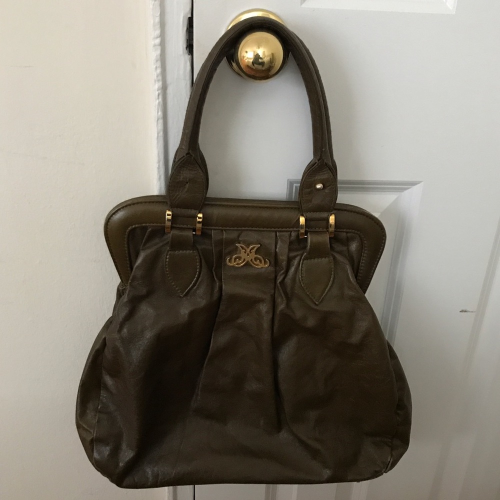 Jack Rabbit Leather Green Bag