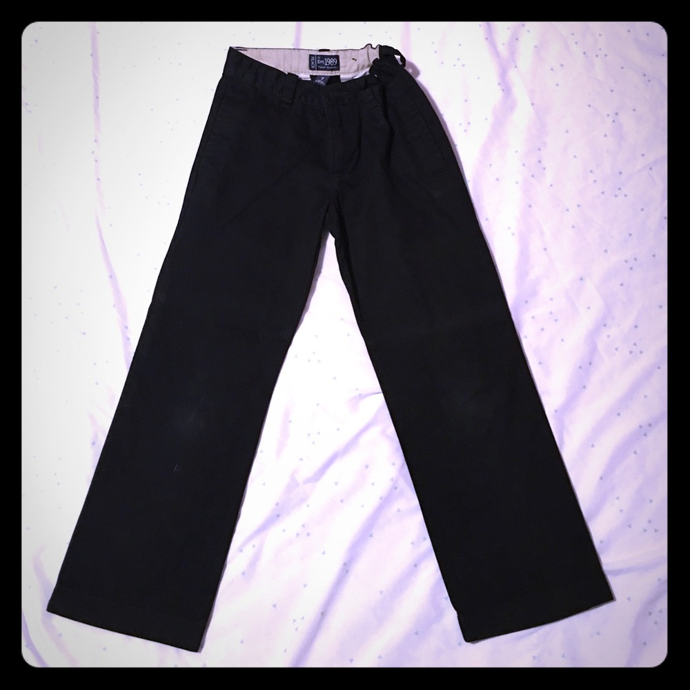 Boys Black Dress Pants