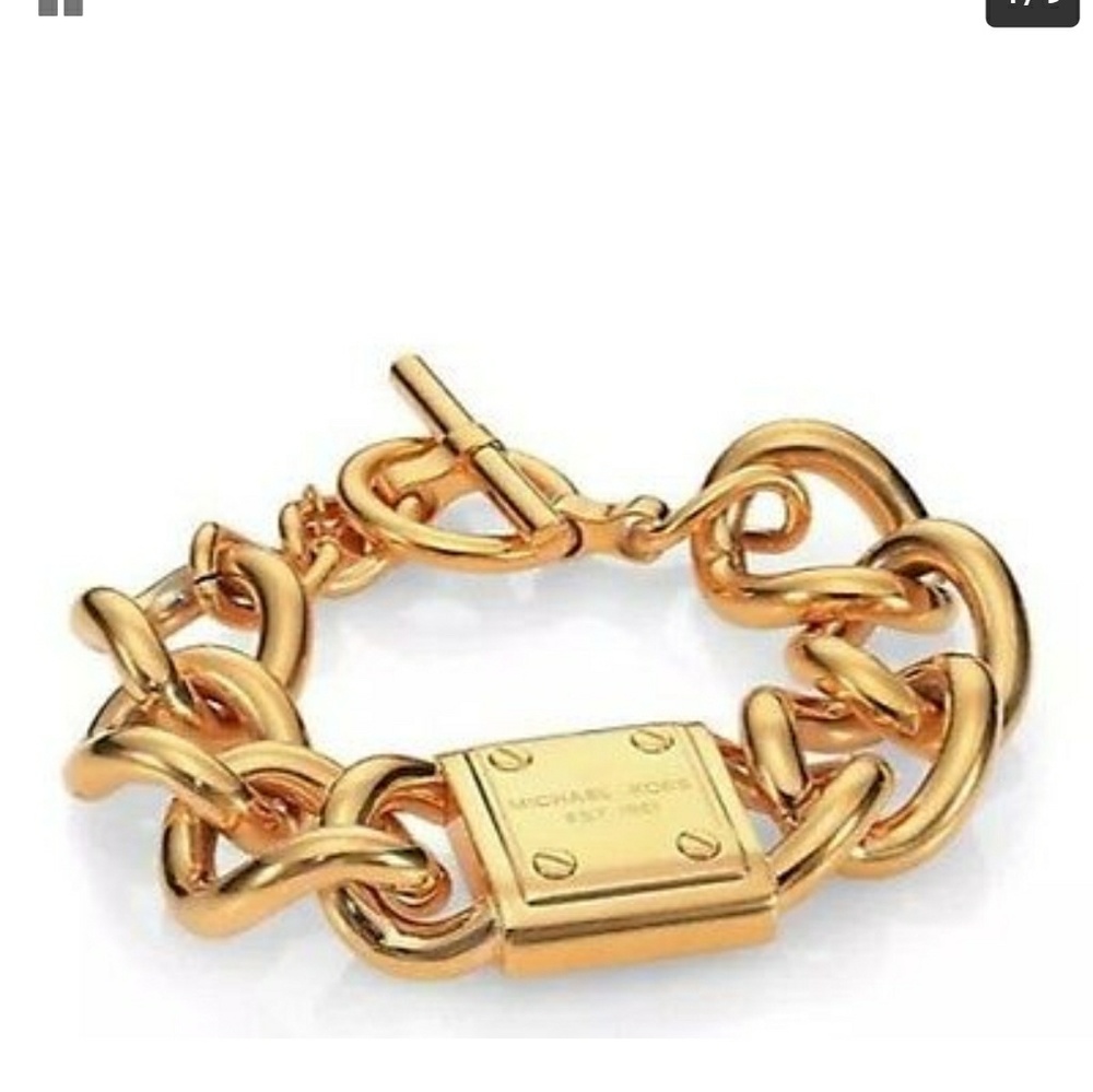 Gold Michael Kors necklace