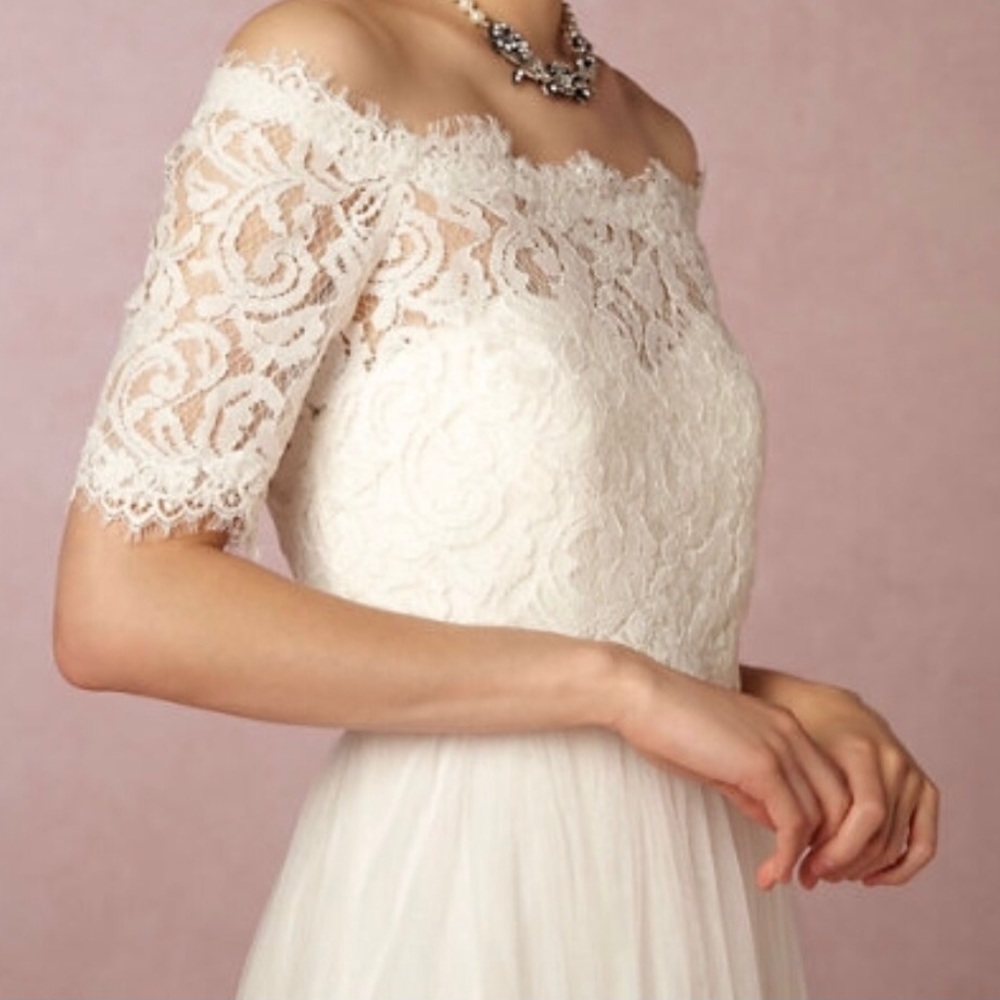 BHLDN Virginia Lace Topper