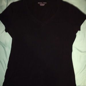 Stretchy v-neck top