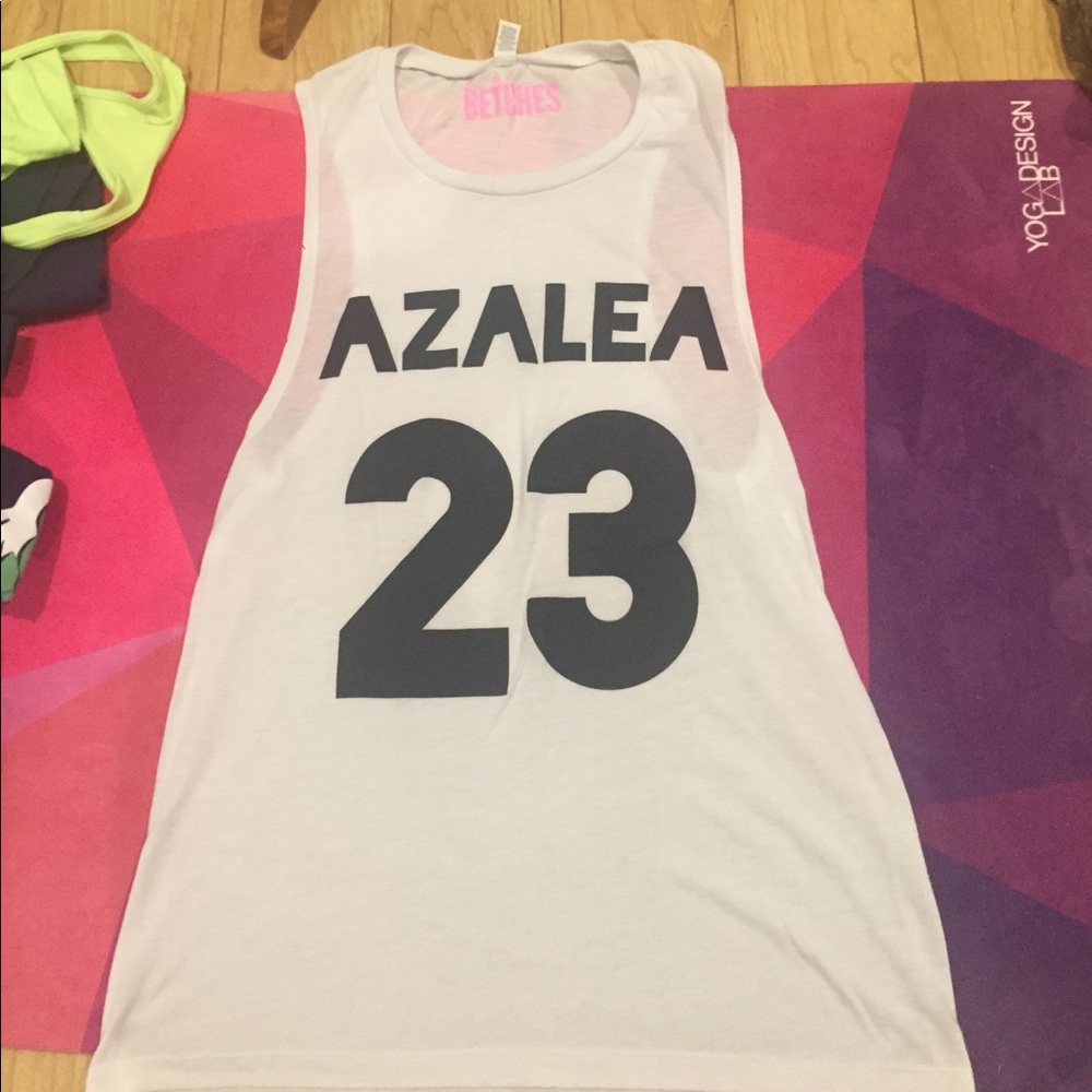 Betches "Azelea 23" muscle tee- size small