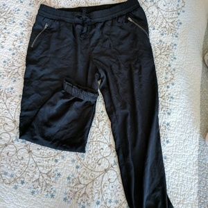 Black jogger pants