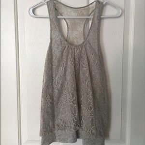 Express racer back tank