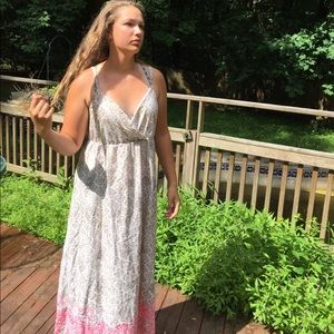 NWOT summer maxi dress