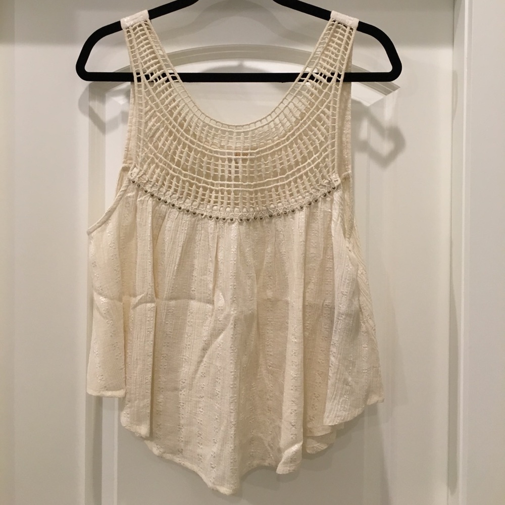 Amuse Society cream tank size large
