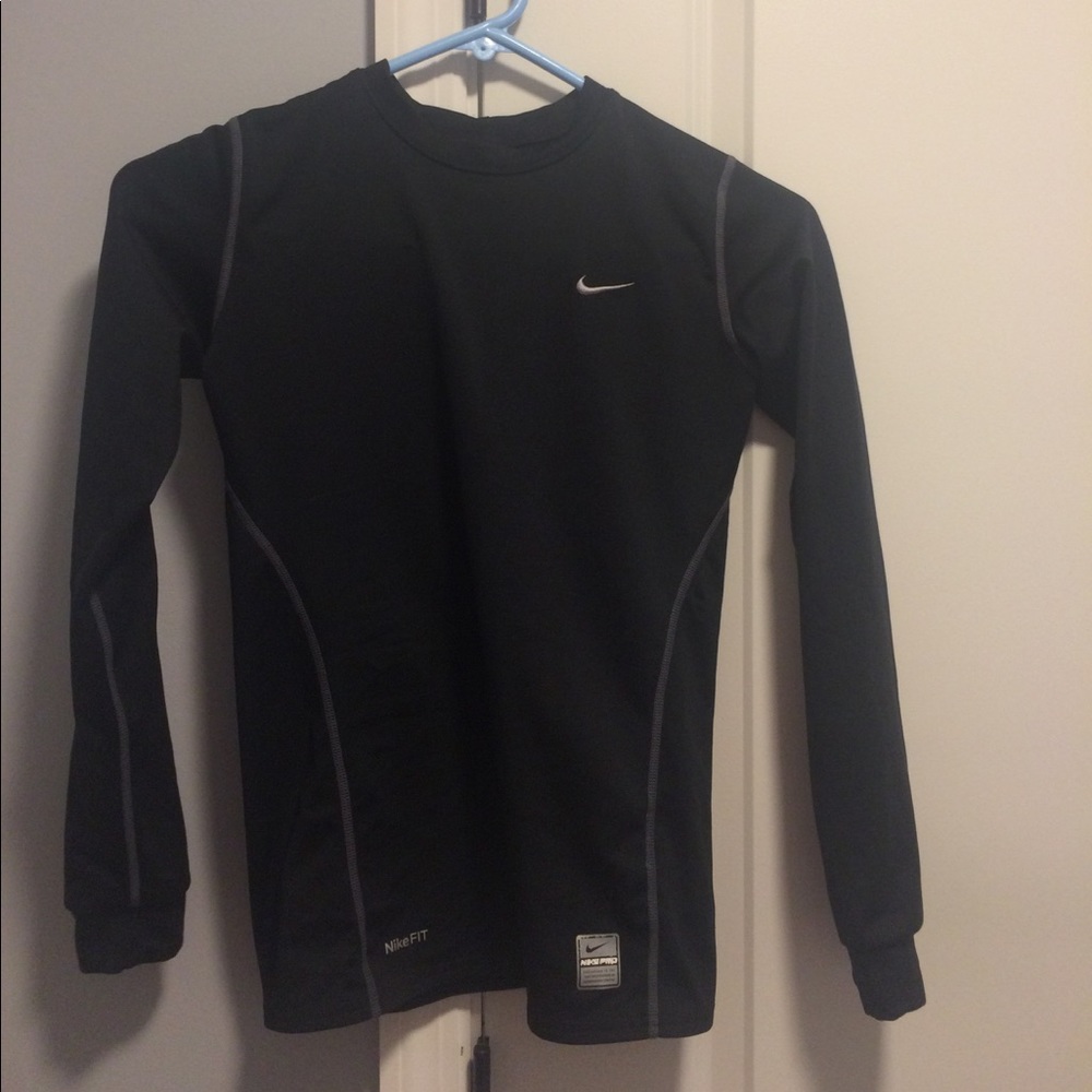 Nike fleece lined shirt