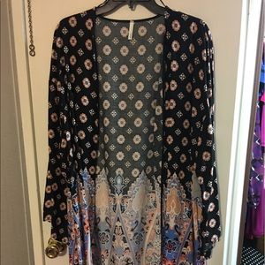 Sage Kimono Wrap Cover Up