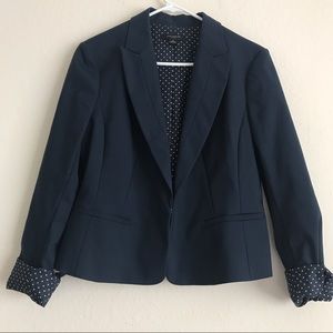 Ann Taylor Navy Blue Blazer