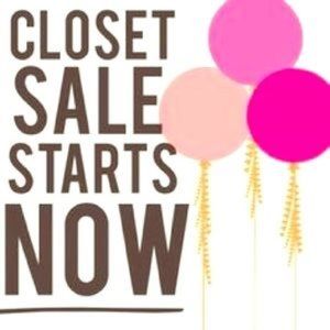 Check out my closet for great deals!!
