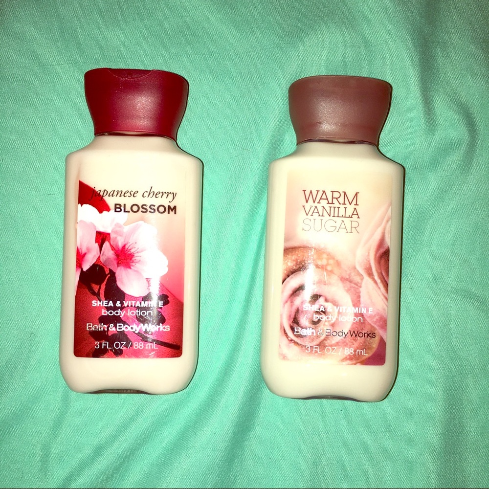 Bath and body works hand held lotion