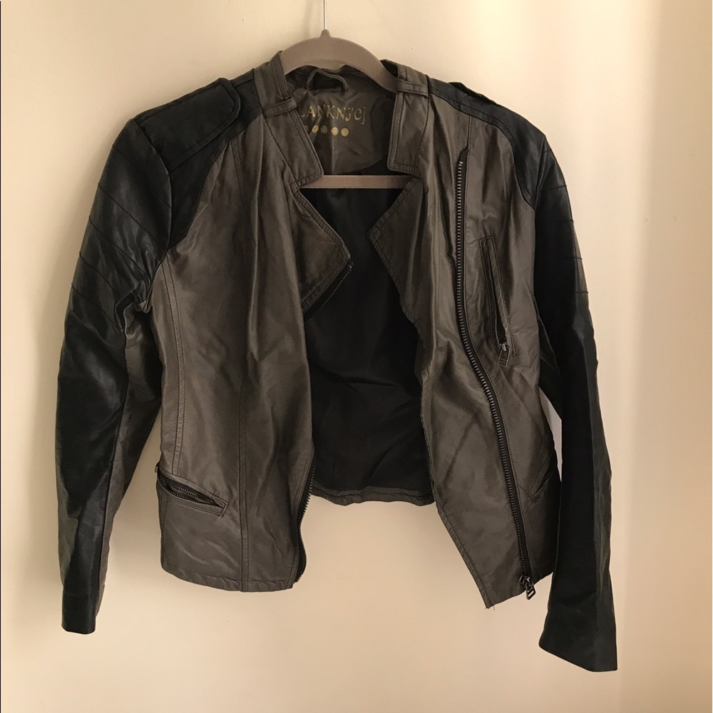 Blank NYC leather jacket sz Small